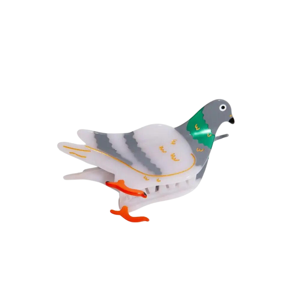 Pigeon hårklemme - grå
